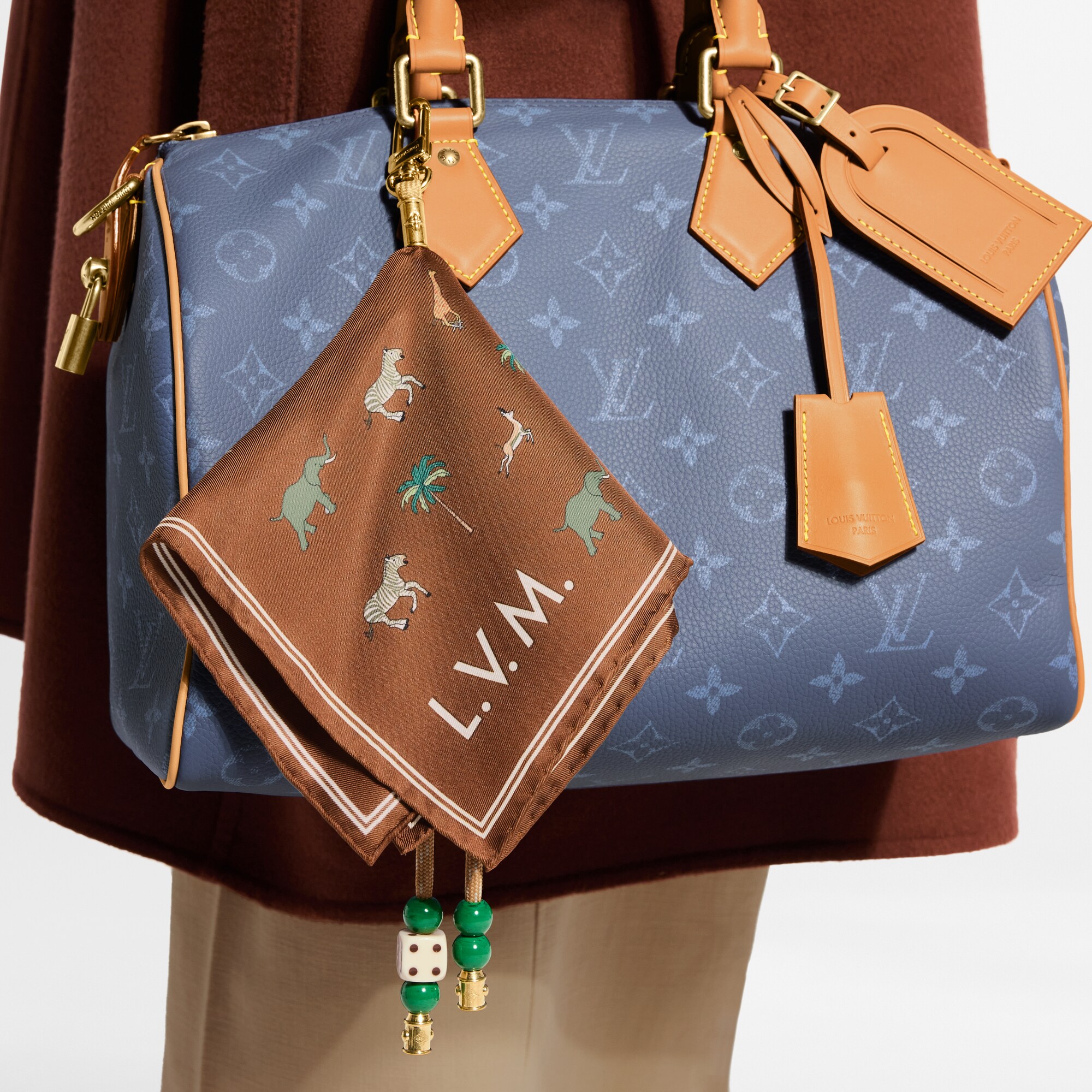 LV x The Darjeling Limited LV Foulard Bag Charm S00 - Accessories
